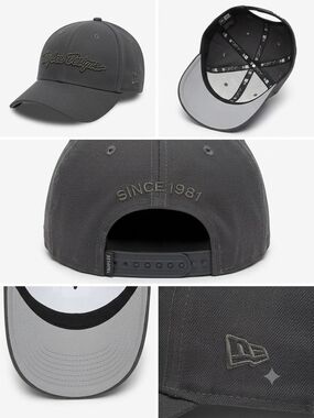 New Era Troy Lee Charcoal/Grey Snapback Cap